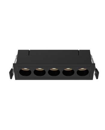 BLAU * FOCO EMPOTRAR 5L 12W  3000K NEGRO